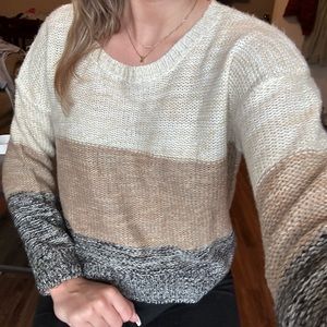 Stripped sweater